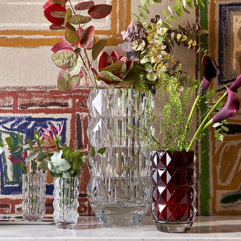 Baccarat Louxor Round Vase XL Clear